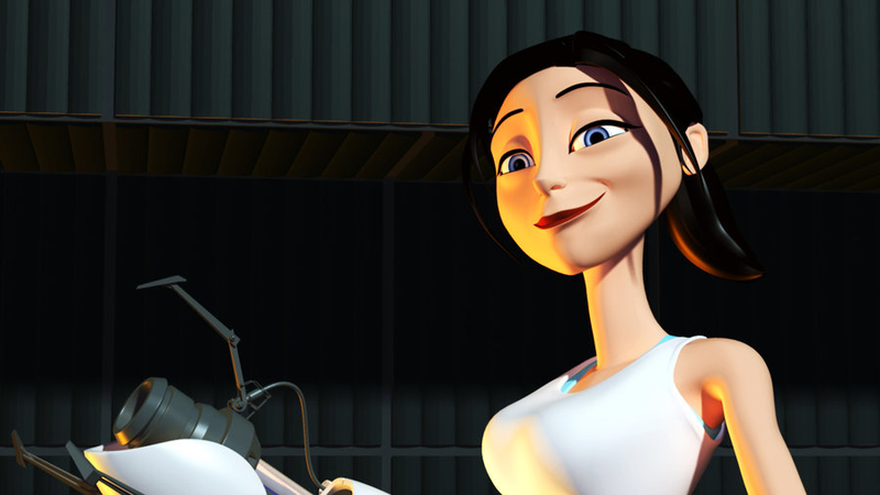 Illustration for article titled There's a Portal Cartoon Being Made. It Looks Incredible.